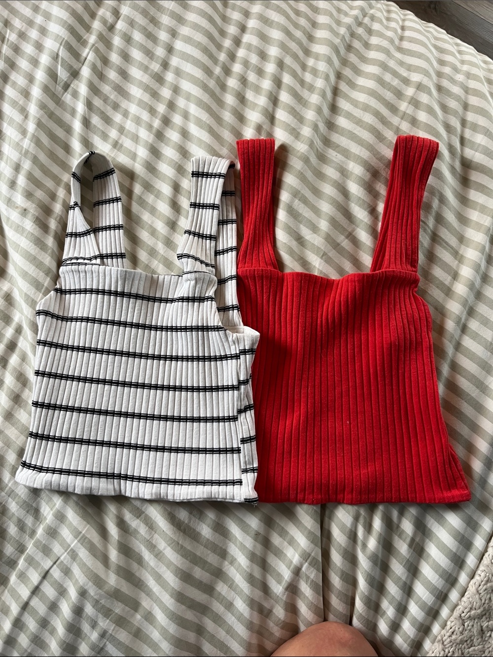 Ribbed American Eagle Tank Tops - Picture 1 of 2